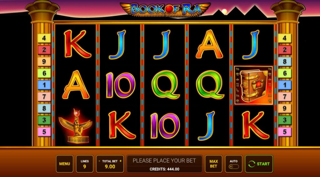 Book of Ra играть в казино