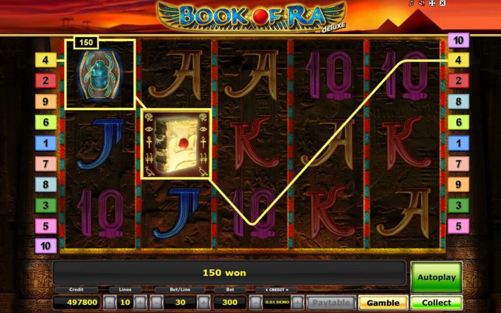 Book of Ra Deluxe казино