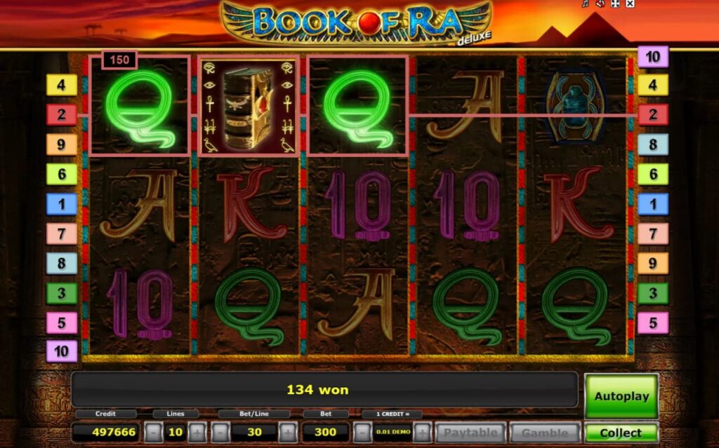 Book of Ra Deluxe играть онлайн